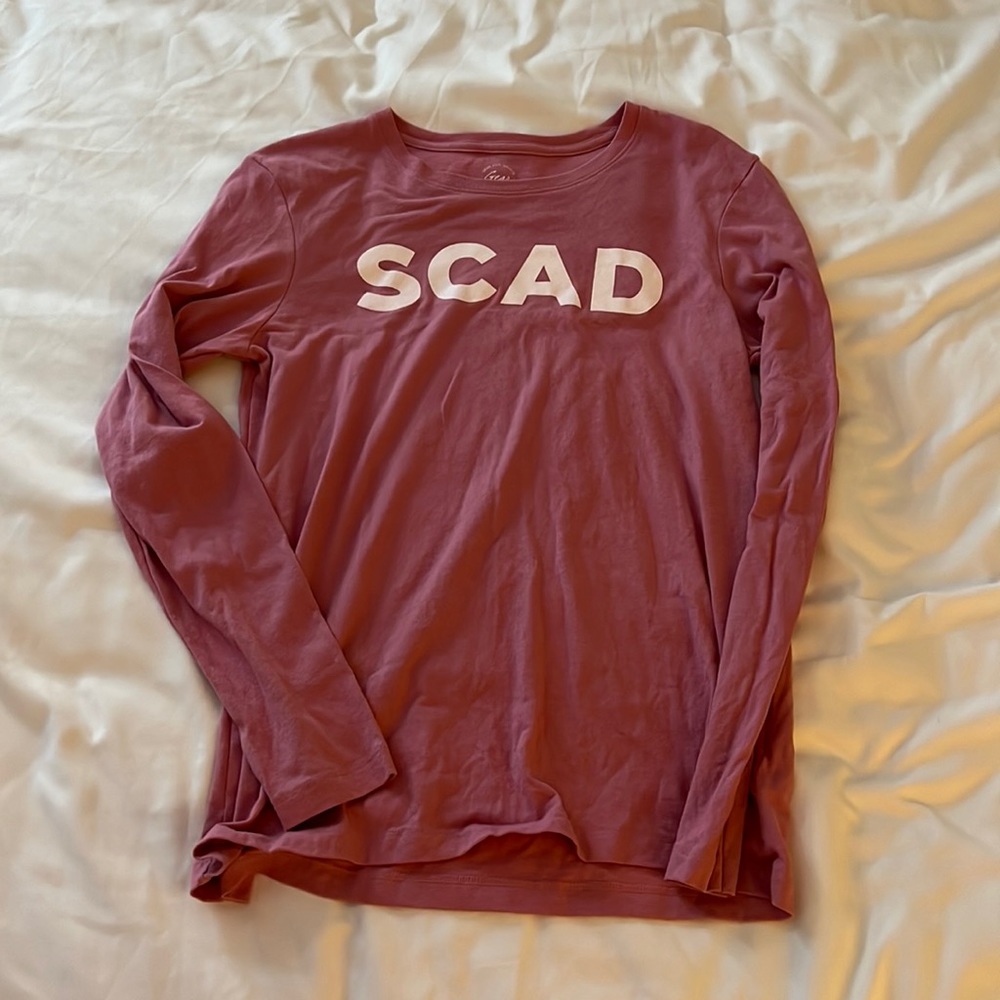 Pink SCAD T-Shirt, Women’s size Small